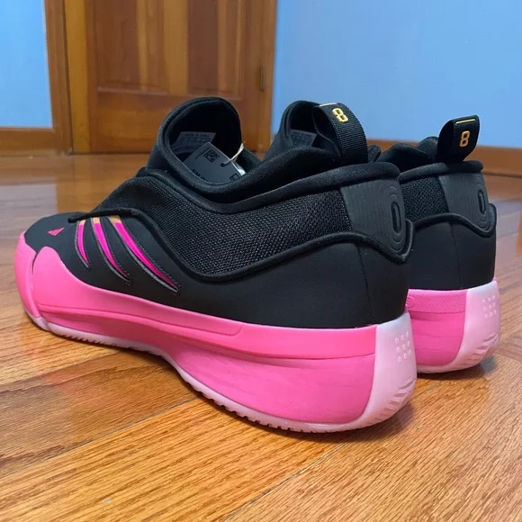 Adidas Dame 9 Miami Heat Vice Black/Shock Pink PE Issue Shoes Men Size 18  JQ7654 - www.sanvalentin.cl